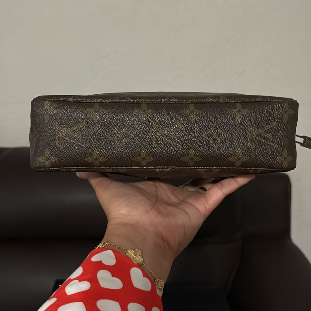 Louis Vuitton Dark Brown Monogram Toiletry Bag - Picture 5 of 12